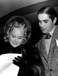 Sonja Henie and Tyrone Power