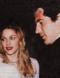 Madonna ciccone and John Kennedy, Jr.