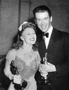 Jimmy Stewart and Ginger Rogers