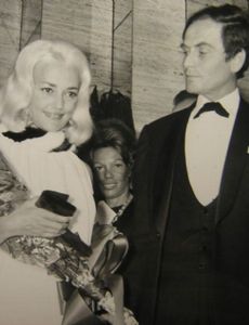 Jeanne Moreau and Pierre Cardin