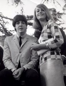 Peggy Lipton and Paul McCartney
