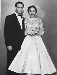 Diahann Carroll and Monte Kay