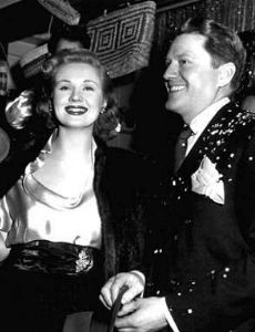 Virginia Mayo and Michael O'shea