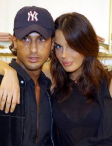 Fabrizio Corona and Nina Moric