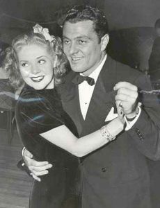 Tony Martin and Alice Faye
