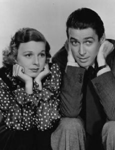 Margaret Sullavan and Jimmy Stewart