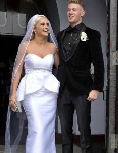 James McClean (Irish footballer) and Erin Connor (James wife)