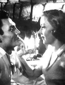 Gloria Grahame and Jack Palance