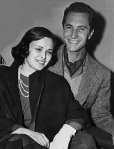 Lucia Bose and Luis miguel Dominguin