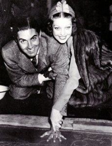 Loretta Young and Tyrone Power