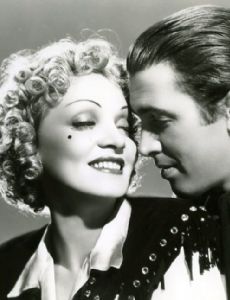 Jimmy Stewart and Marlene Dietrich