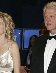 Maria Furtwängler and Bill Clinton