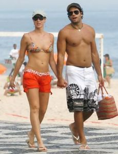 Luana Piovani and Marcelo Maltez
