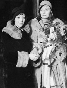 Greta Garbo and Mimi Pollak