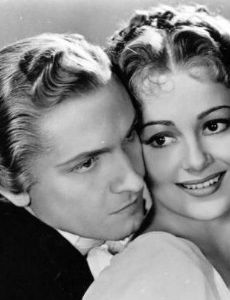 Olivia De Havilland and Fredric March