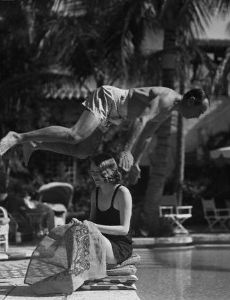 Sylvia Ashley and Douglas Fairbanks