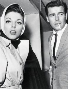 Joan Collins and Robert Wagner