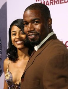 Michael Jai White and Courtenay Chatman