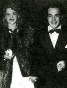 Carole Landis and Kenny Morgan