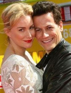 Alice Evans and Ioan Gruffudd