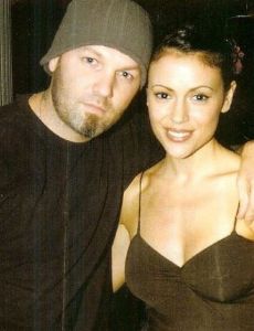 Fred Durst and Alyssa Milano