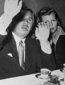 Rita Hayworth and Charles Feldman