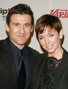 Julianne Nicholson and Jonathan Cake