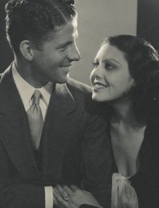 Fay Webb and Rudy Vallee