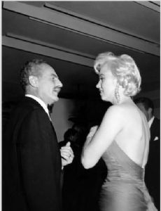 Marilyn Monroe and Darryl F. Zanuck