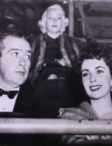 Pat DiCicco and Elizabeth Taylor