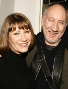 Pete Townshend and Rachel Fuller