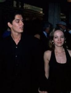 Natasha Gregson Wagner and Josh Evans