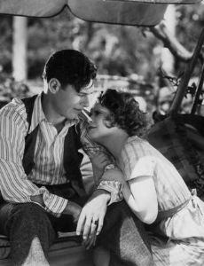 Richard Arlen and Clara Bow