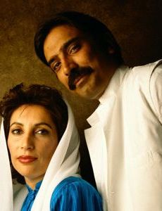 Benazir Bhutto and Asif Zardari