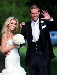 Abigail Clancy and Peter Crouch