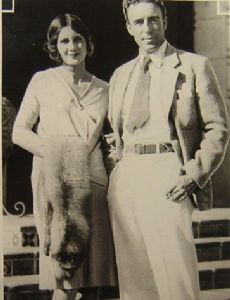 Raoul Walsh and Lorraine Walker