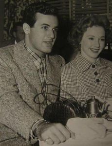 Dick Contino and Piper Laurie