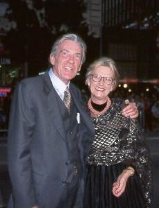 David Warner and Sheilah Kent