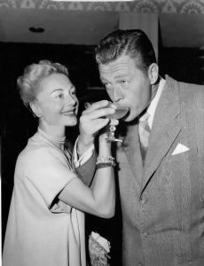 Virginia Field and Willard Parker