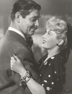 Clark Gable and Joan Blondell