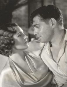 Mary Astor and Clark Gable