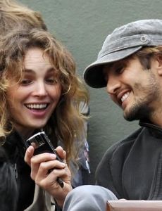 Claire Keim and Bixente Lizarazu