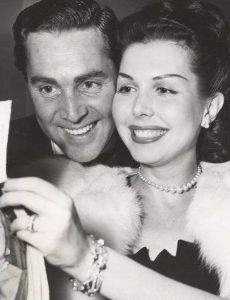 Philip Reed and Ann Miller