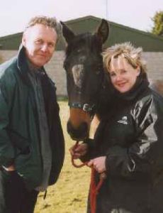 Anthony Head and Sarah Fisher