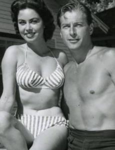Jeanne Carmen and Lex Barker