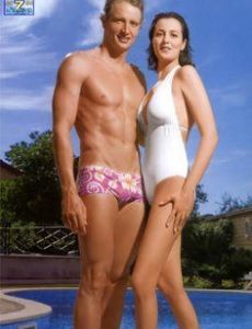 Roberta Capua and Massimiliano Rosolino
