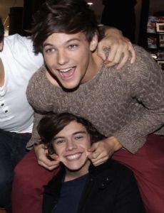 Harry Styles and Louis Tomlinson