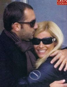Michelle Hunziker and Luigi De Laurentis