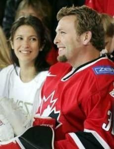Martin Brodeur and Genevieve Nault