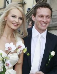 Mariusz Czerkawski and Emilia Raszynska